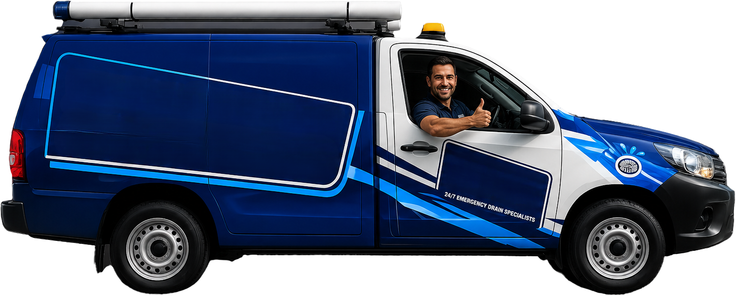 Pymble Blocked Drains service van
